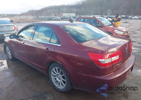 2007 Lincoln Mkz z USA, uszkodzony, nr VIN 3LNHM26T47R672265